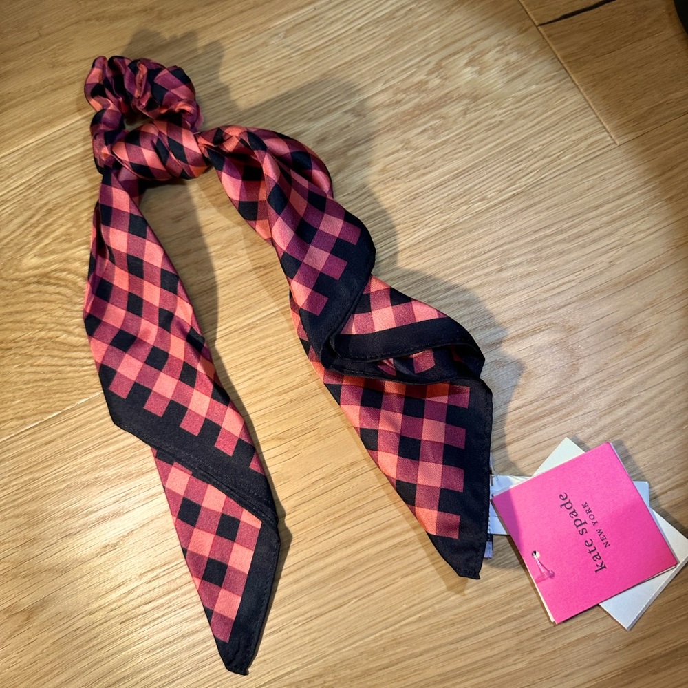Kate Spade Silk Hair Tie - 100% SILK